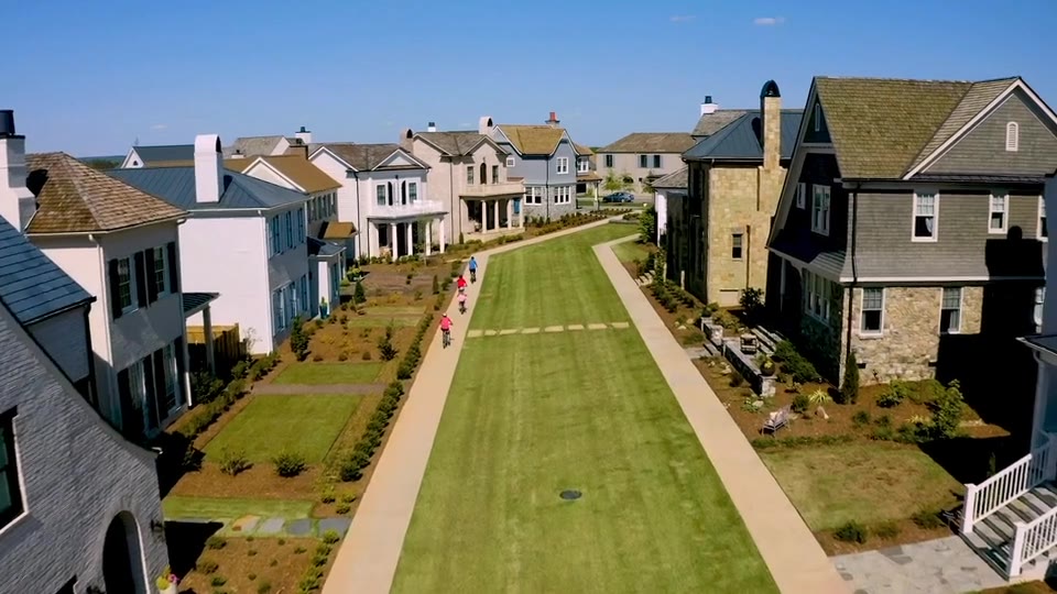 The village green at Hartness, Greenville